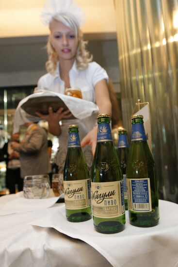 Party at Zhiguli restaurant