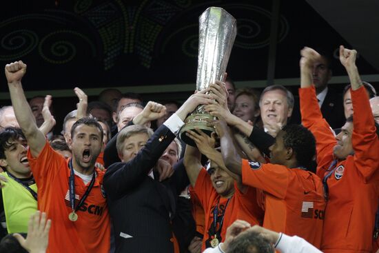 UEFA Cup final. Shakhtar Donetsk vs. Werder Bremen