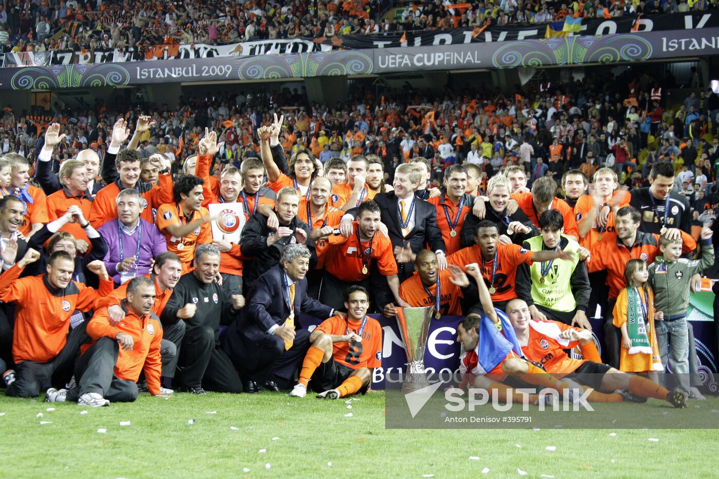 UEFA Cup final. Shakhtar Donetsk vs. Werder Bremen