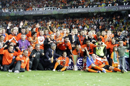 UEFA Cup final. Shakhtar Donetsk vs. Werder Bremen