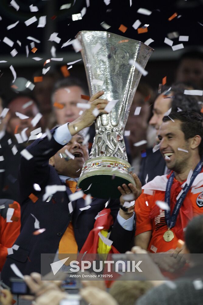 UEFA Cup final. Shakhtar Donetsk vs. Werder Bremen