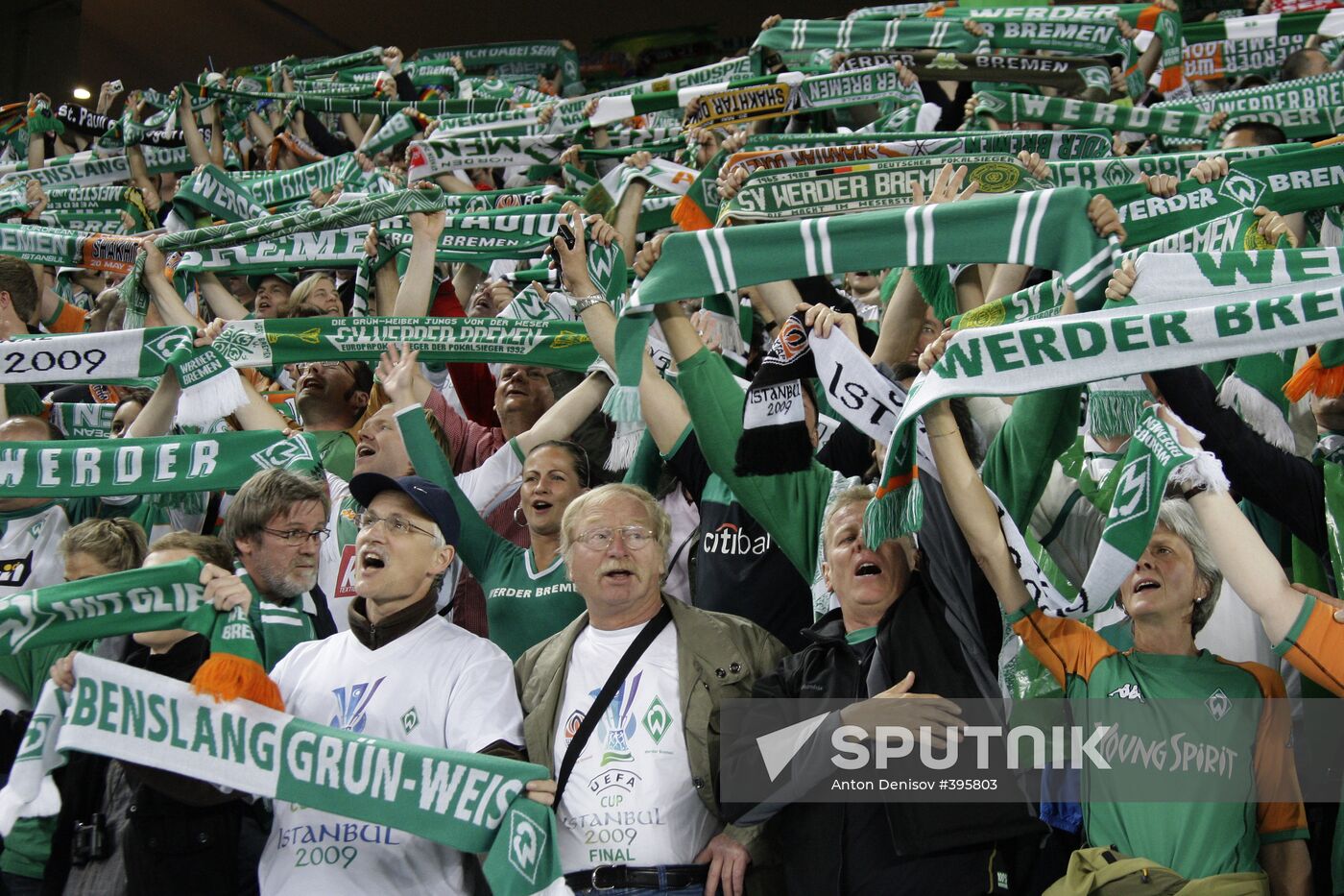 UEFA Cup final. Shakhtar Donetsk vs. Werder Bremen