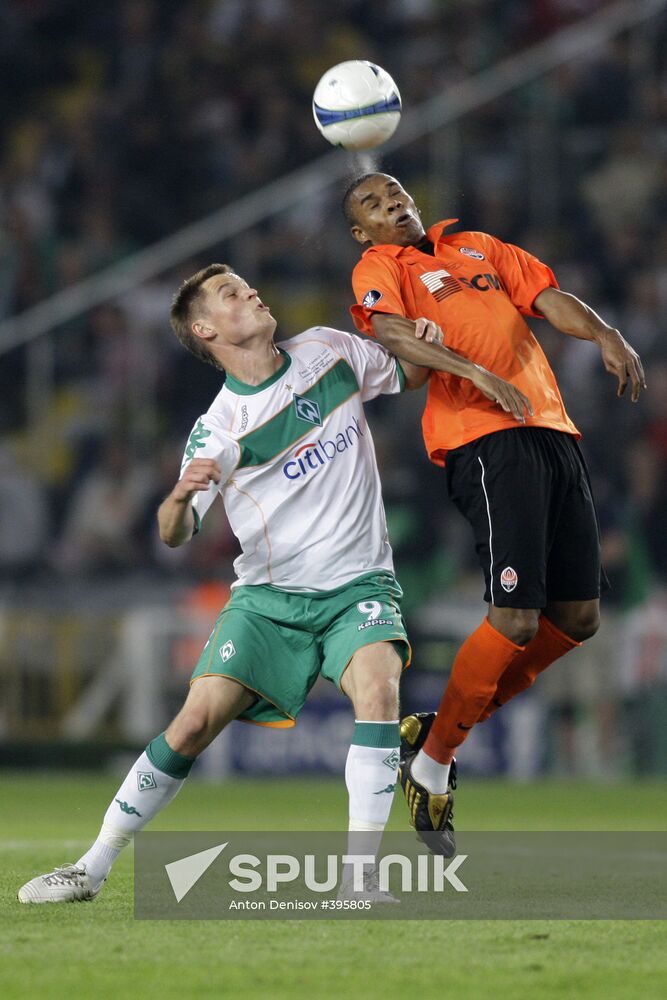 UEFA Cup final. Shakhtar Donetsk vs. Werder Bremen