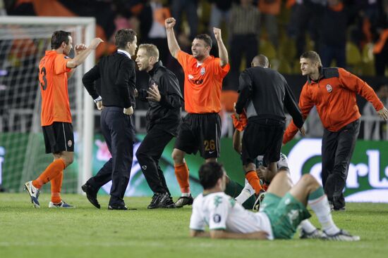 UEFA Cup final. Shakhtar Donetsk vs. Werder Bremen