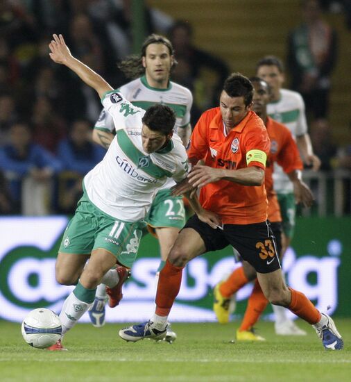 UEFA Cup final. Shakhtar Donetsk vs. Werder Bremen