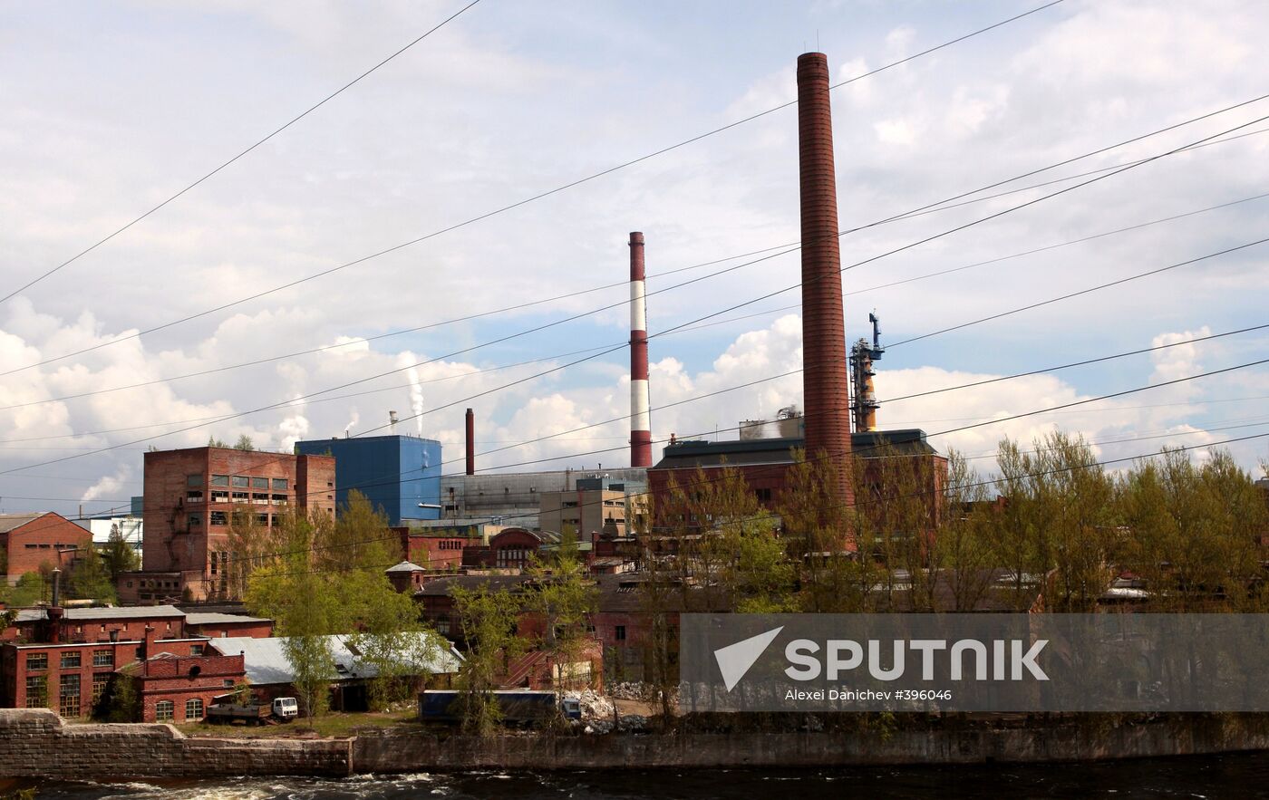 Svetlogorsk Pulp and Paper Plant in the Leningrad Region