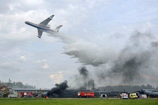 SCO disaster relief drills Bogorodsk