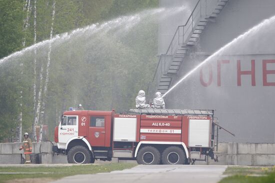 SCO disaster relief drills Bogorodsk