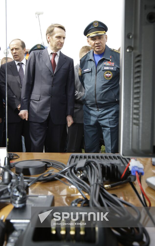 Sergei Shoigu, Sergei Naryshkin, Alexander Bortnikov