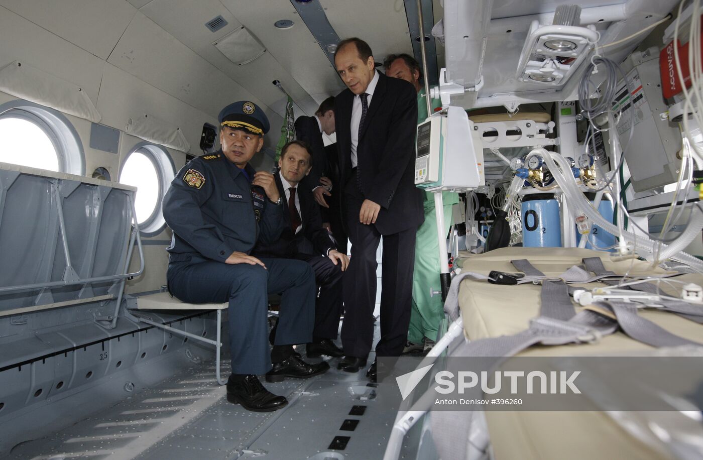 Sergei Shoigu, Sergei Naryshkin, Alexander Bortnikov