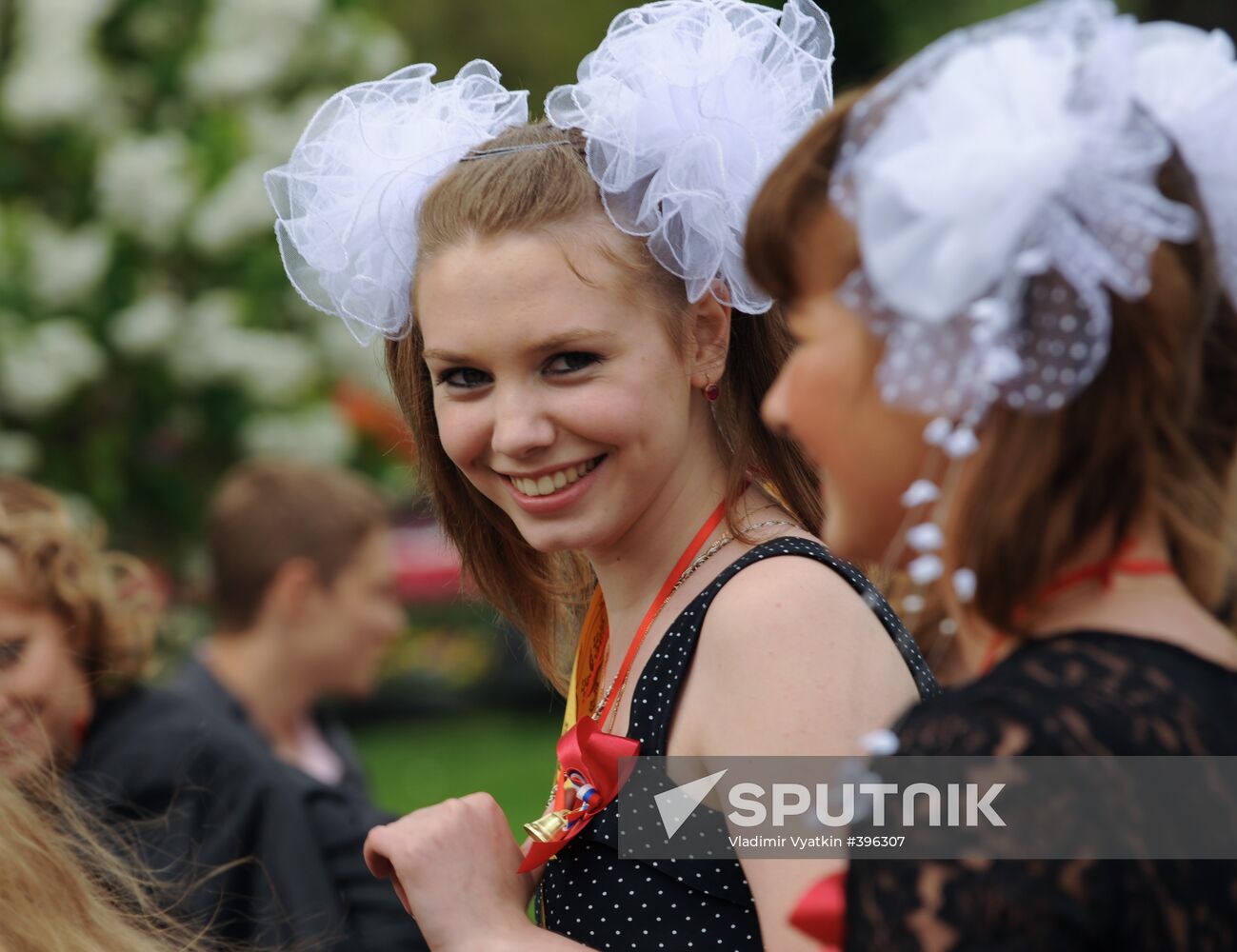 Farewell Bell event in Russian schools