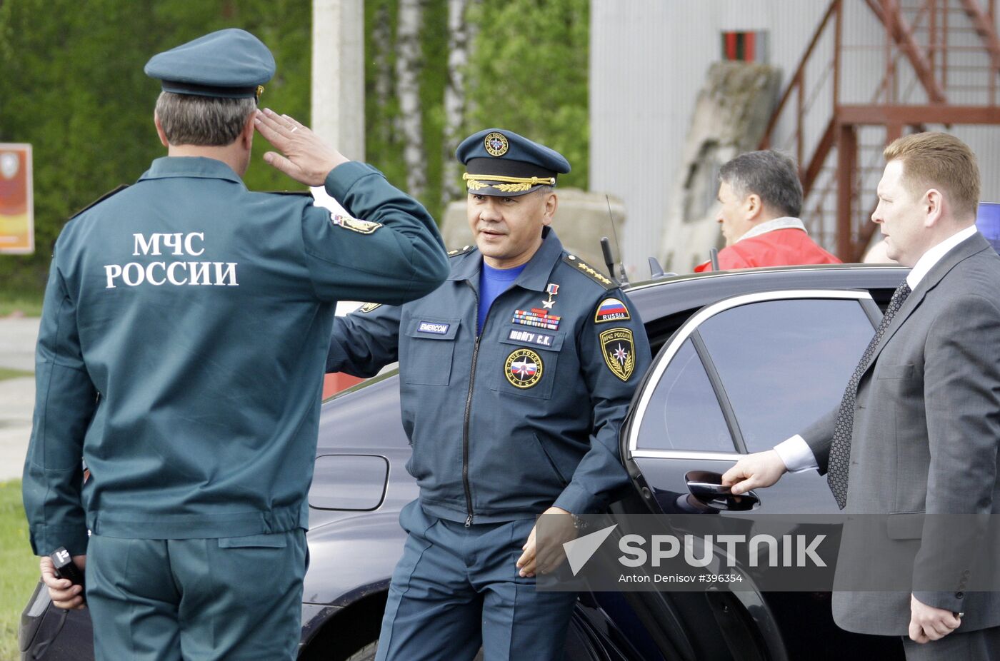 Sergei Shoigu at SCO disaster relief drills Bogorodsk