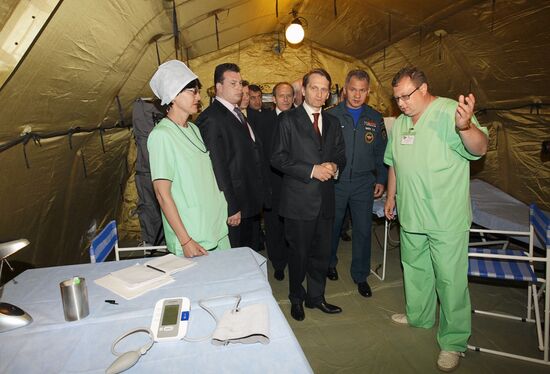 SCO disaster relief drills Bogorodsk