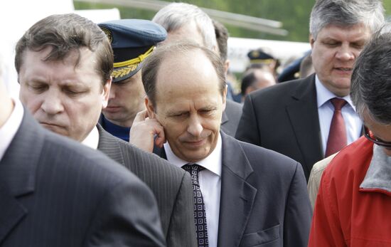 Alexander Bortnikov at SCO disaster relief drills Bogorodsk