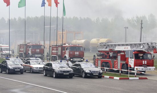 SCO disaster relief drills Bogorodsk