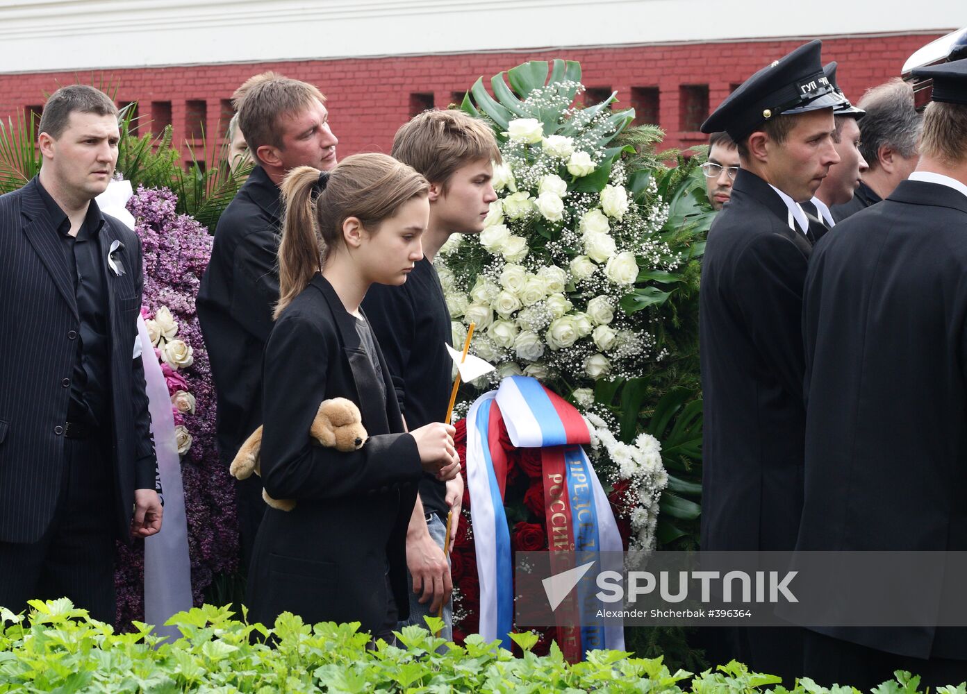 Funeral ceremony for Oleg Yankovsky