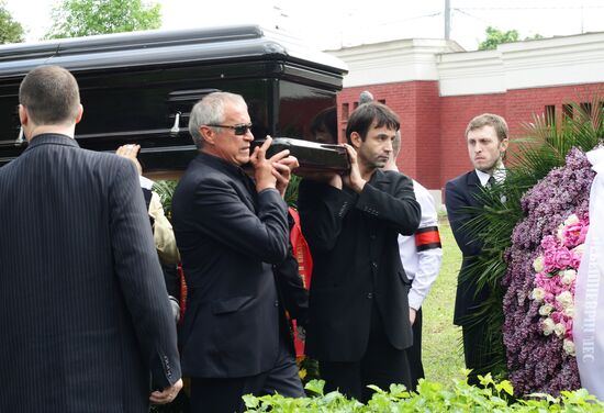 Funeral ceremony for Oleg Yankovsky