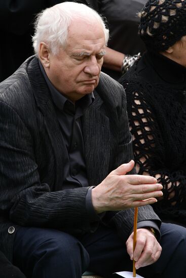 Funeral ceremony for Oleg Yankovsky