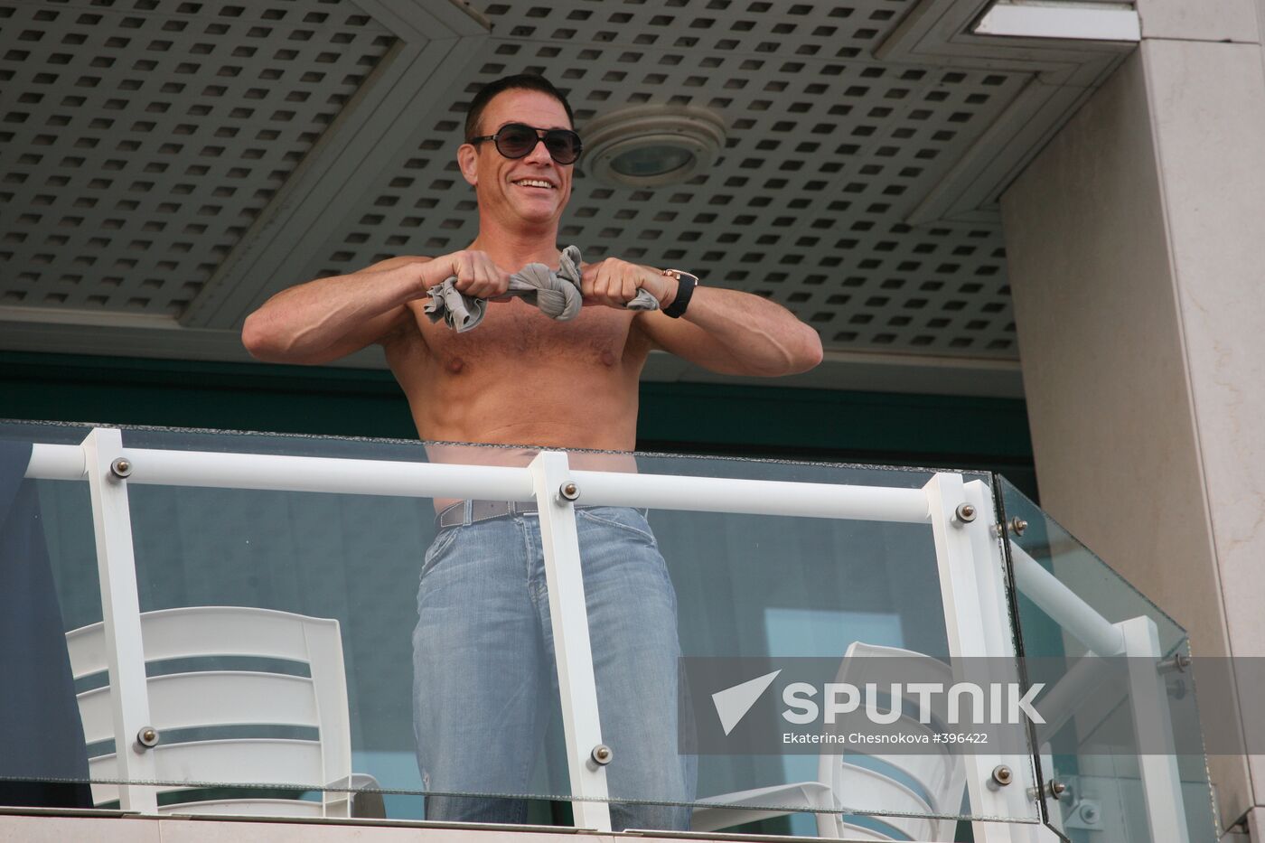 Jean-Claude Van Damme at Cannes Film Festival