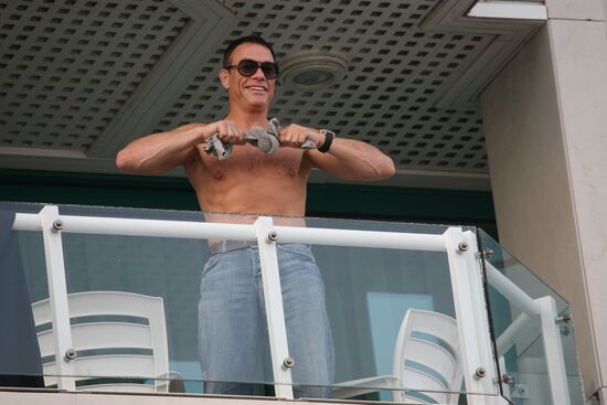 Jean-Claude Van Damme at Cannes Film Festival
