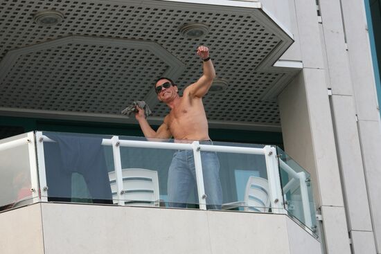 Jean-Claude Van Damme at Cannes Film Festival