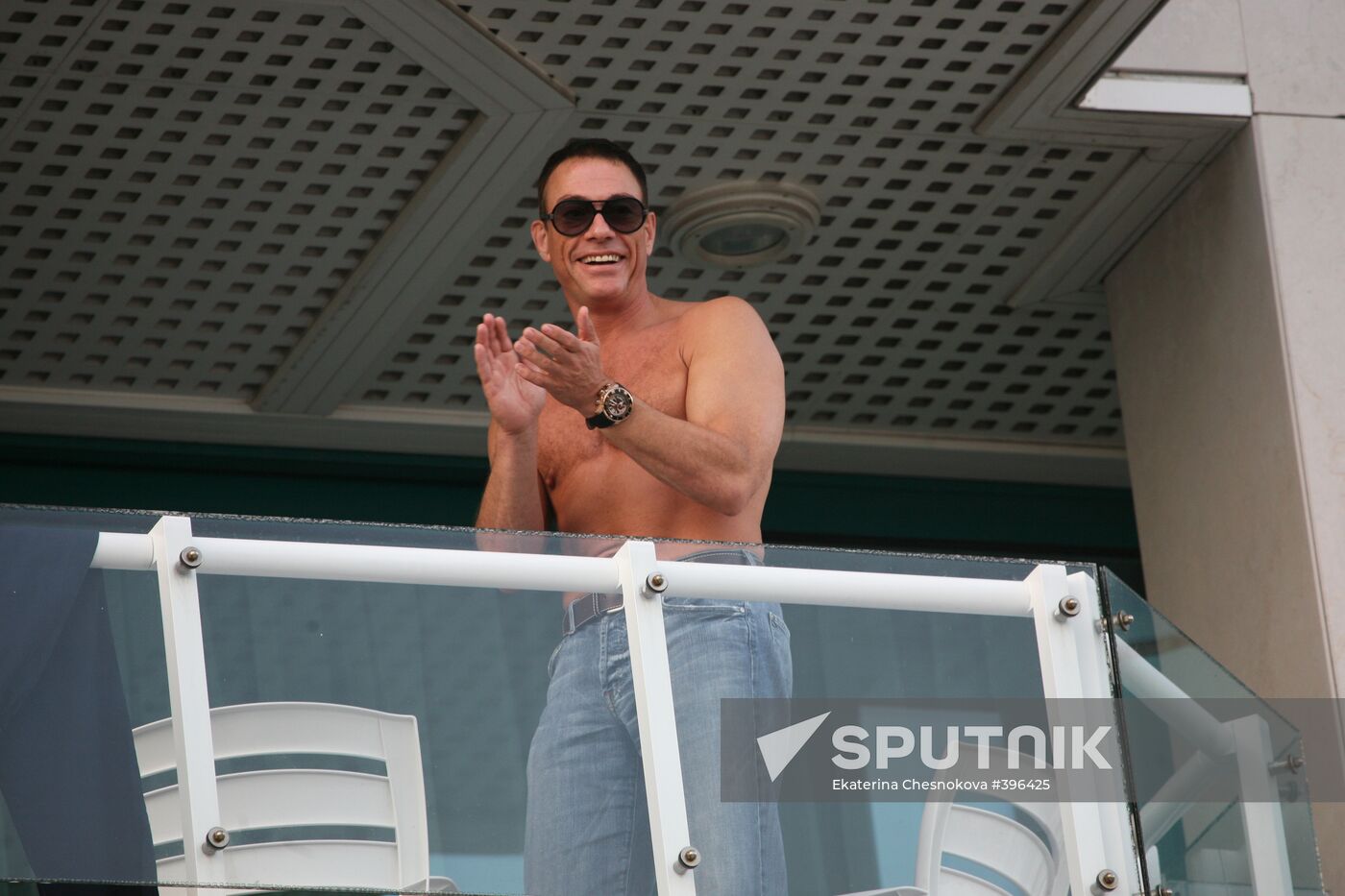 Jean-Claude Van Damme at Cannes Film Festival
