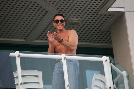 Jean-Claude Van Damme at Cannes Film Festival