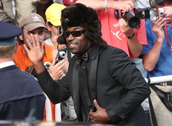 Film director Lucien Jean-Baptiste