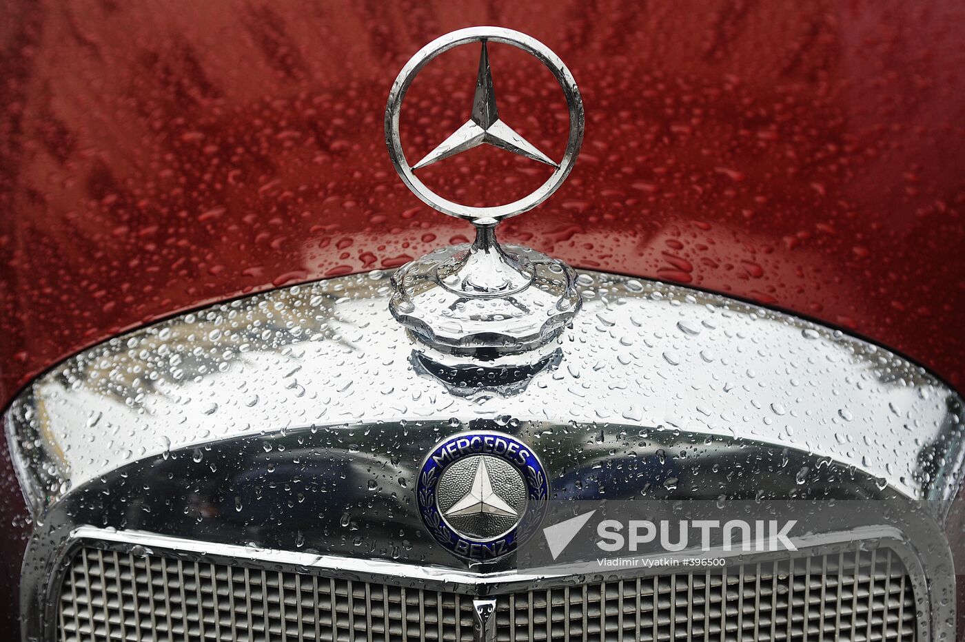 Vintage and classic car race held in Moscow