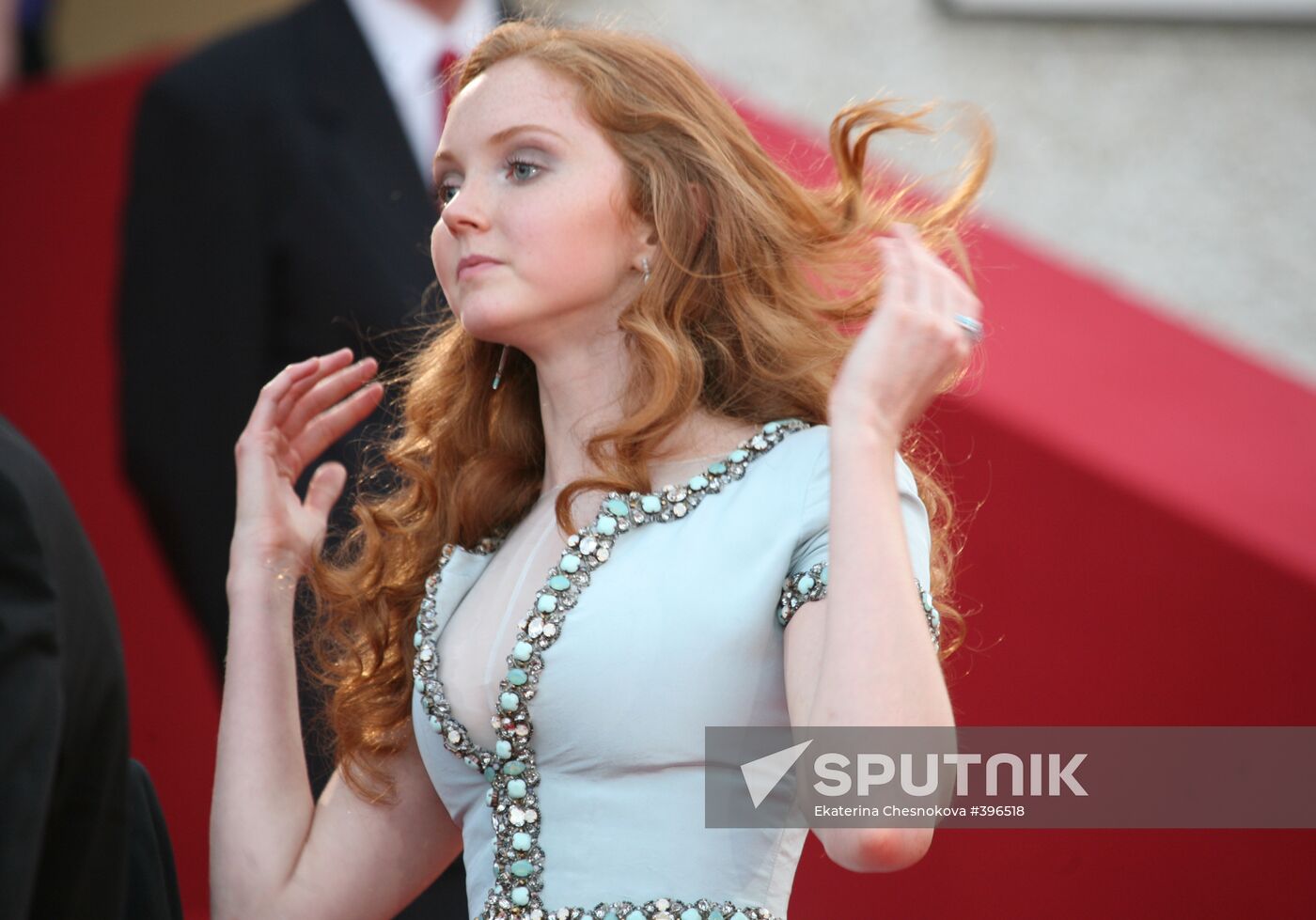 British actress and model Lily Cole