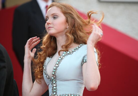 British actress and model Lily Cole