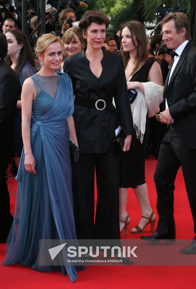 French actress Sandrine Bonnaire