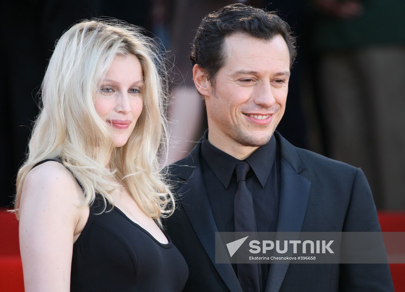 Actors Laetitia Casta and Stefano Accorsi