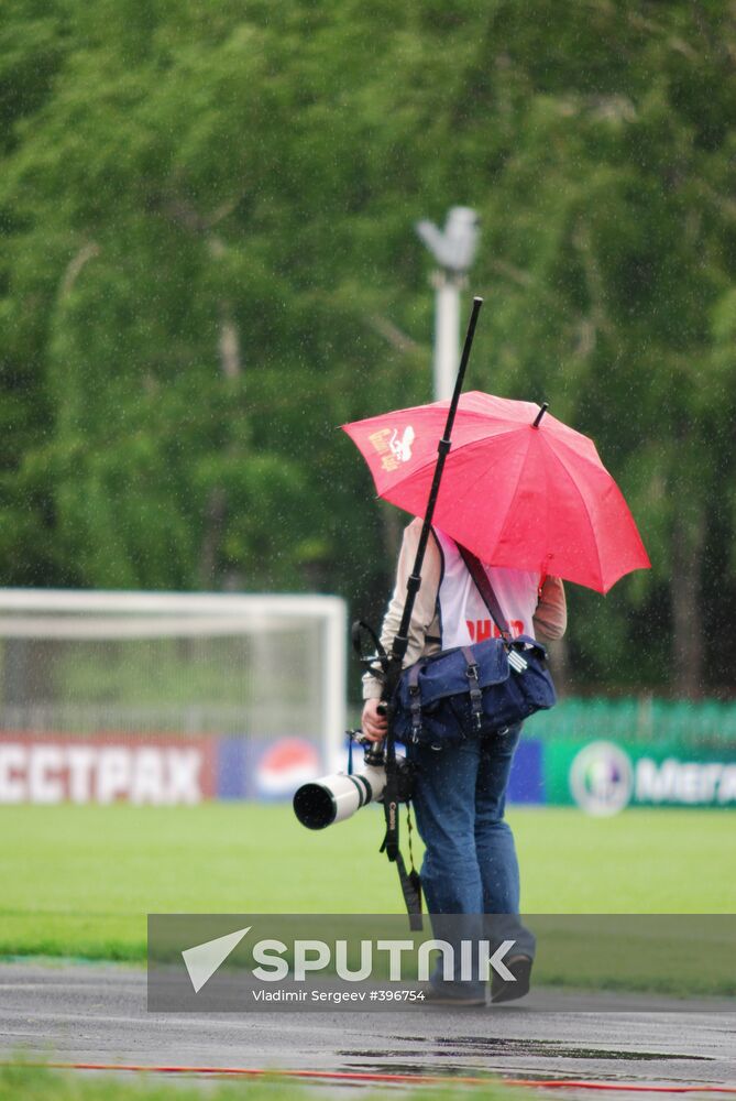 Rain in Moscow