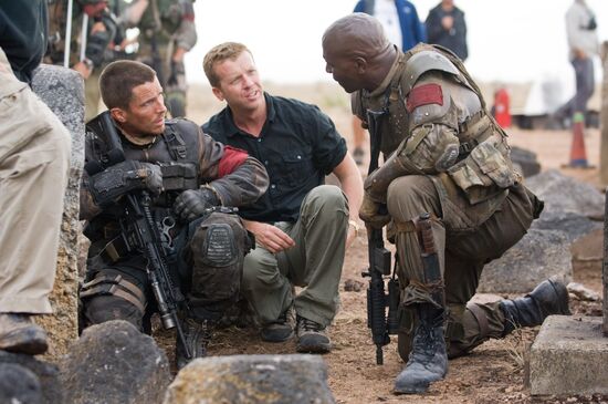 Terminator Salvation movie set