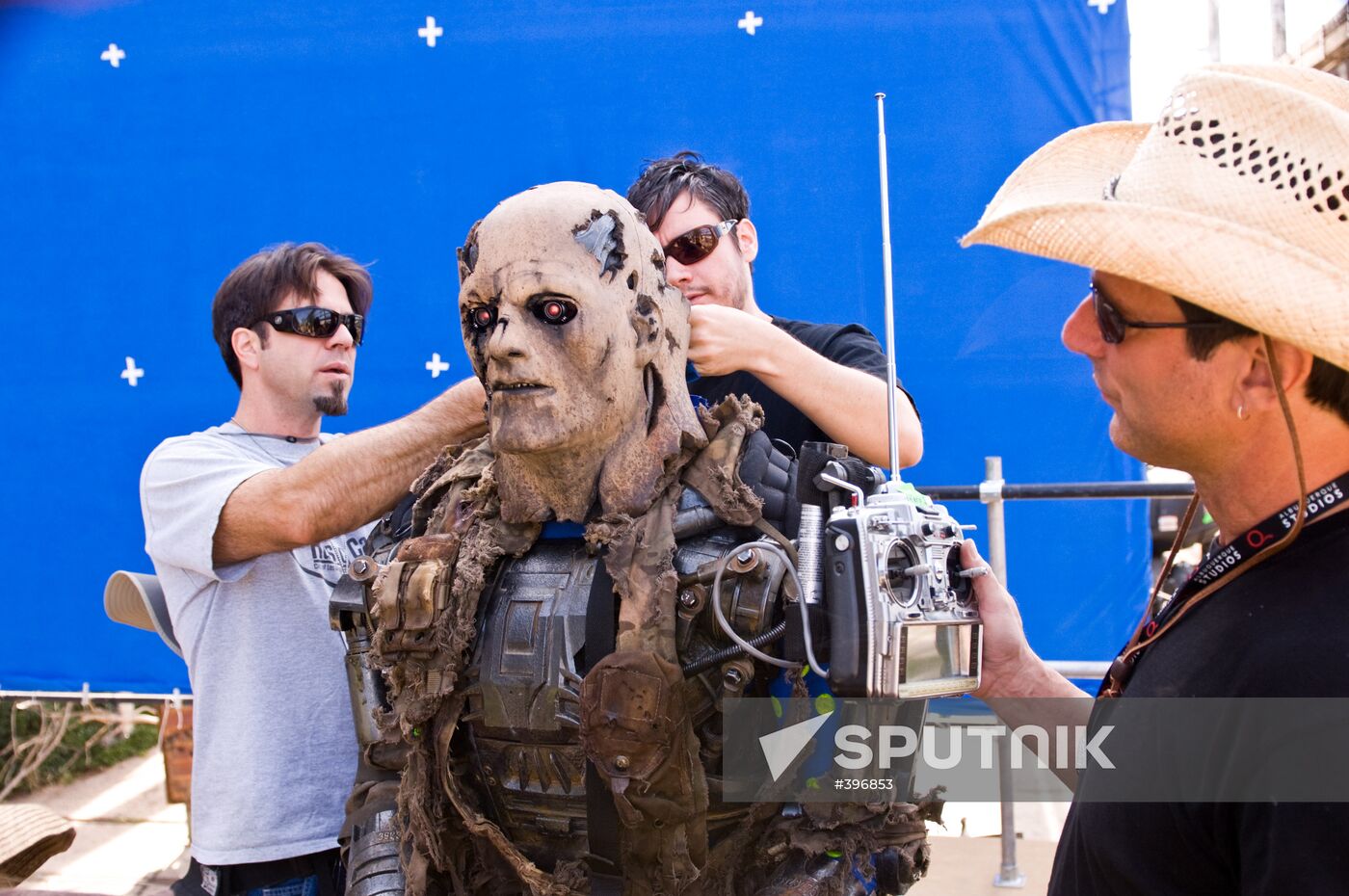 Terminator Salvation movie set