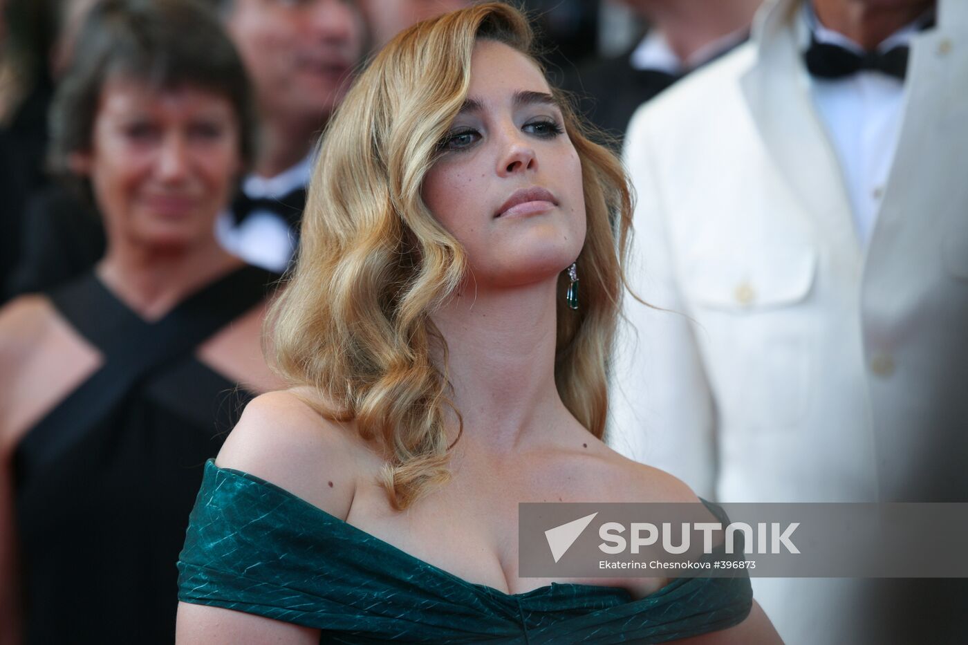 French actress Vahina Giocante