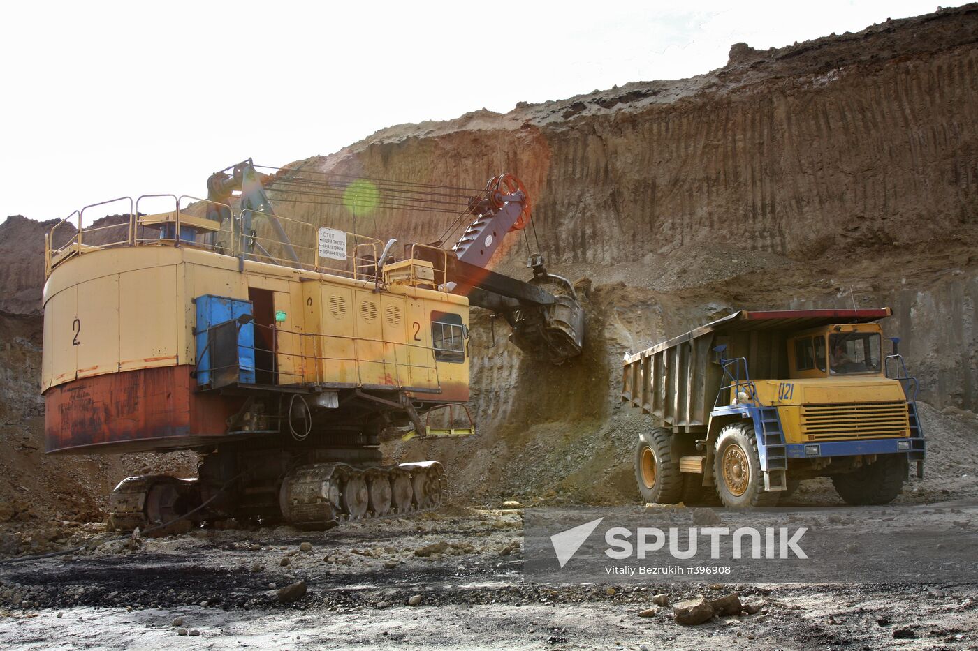 Pereyaslovsky stripping of Kansk-Achinsk coal basin