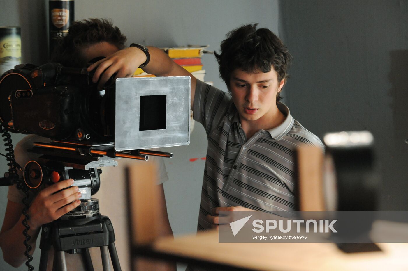 VGIK students studying