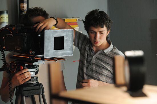 VGIK students studying
