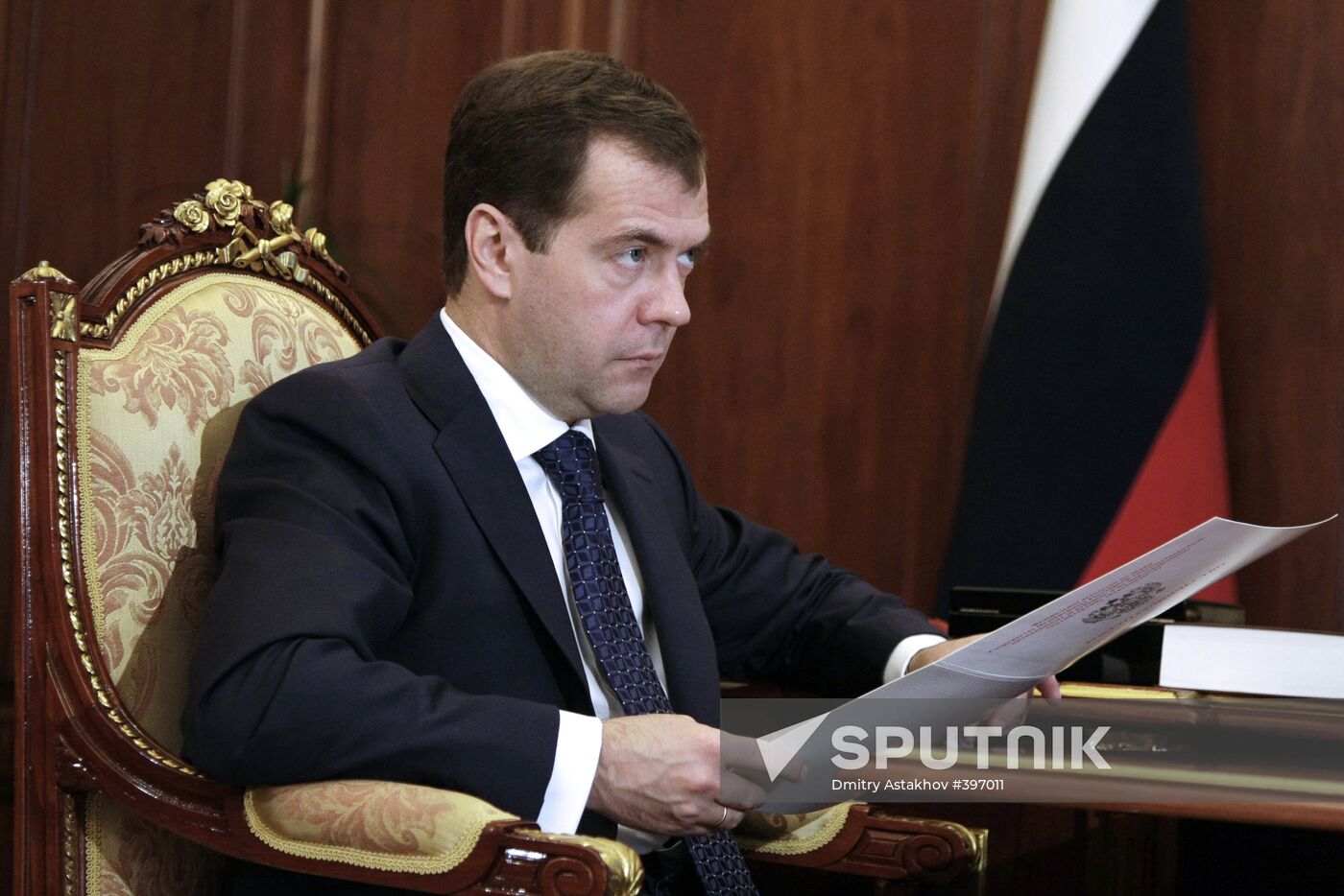 Dmitry Medvedev, Farit Mukhamedshin