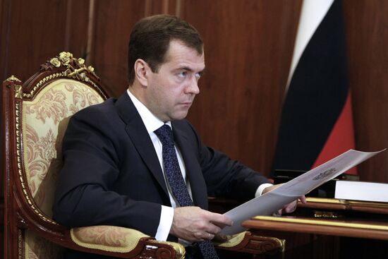 Dmitry Medvedev, Farit Mukhamedshin