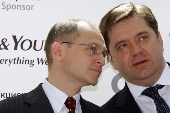 Sergei Kiriyenko and Sergei Shmatko