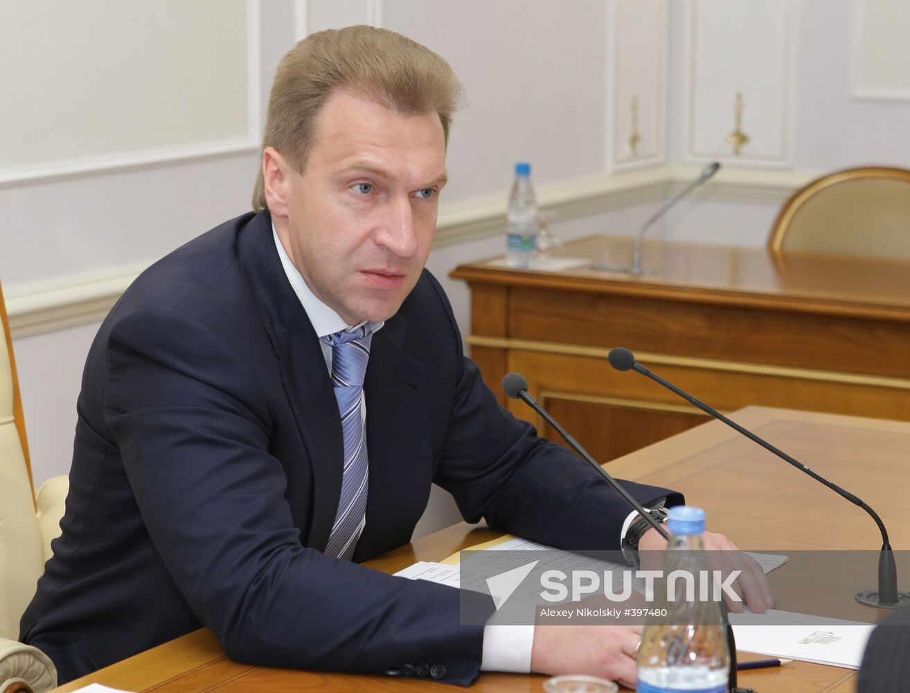 Russian First Deputy PM Igor Shuvalov