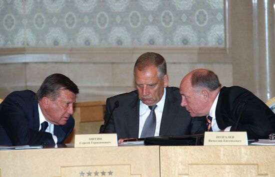 Victor Zubkov, Sergei Mitin, Vyacheslav Pozgalyov