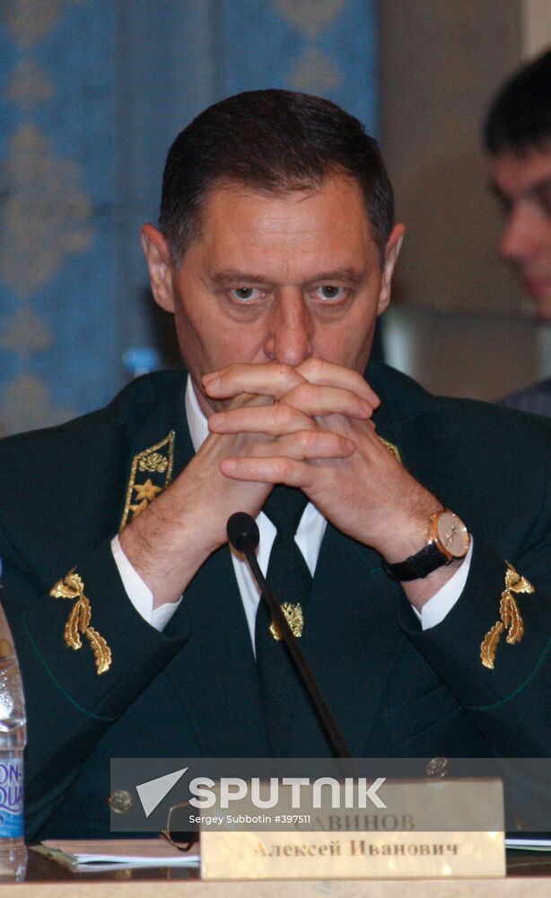 Head of Federal Agency for Forestry Alexei Savinov