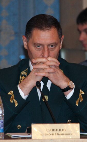 Head of Federal Agency for Forestry Alexei Savinov