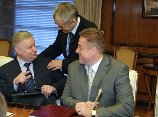 Konstantin Romodanovsky, Gennady Onishchenko, Georgy Boos