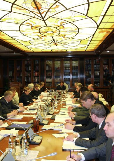 Russian First Deputy Prime Minister Victor Zubkov
