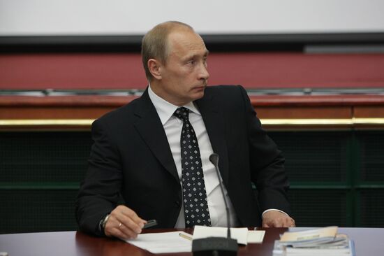Prime Minister Vladimir Putin
